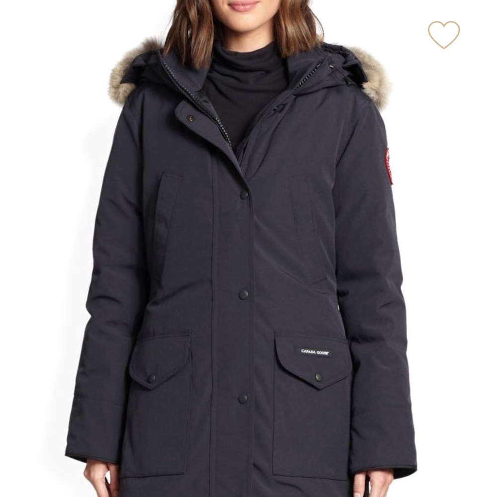 🆕 Authentic Canada Goose Trillium Navy Parka XL